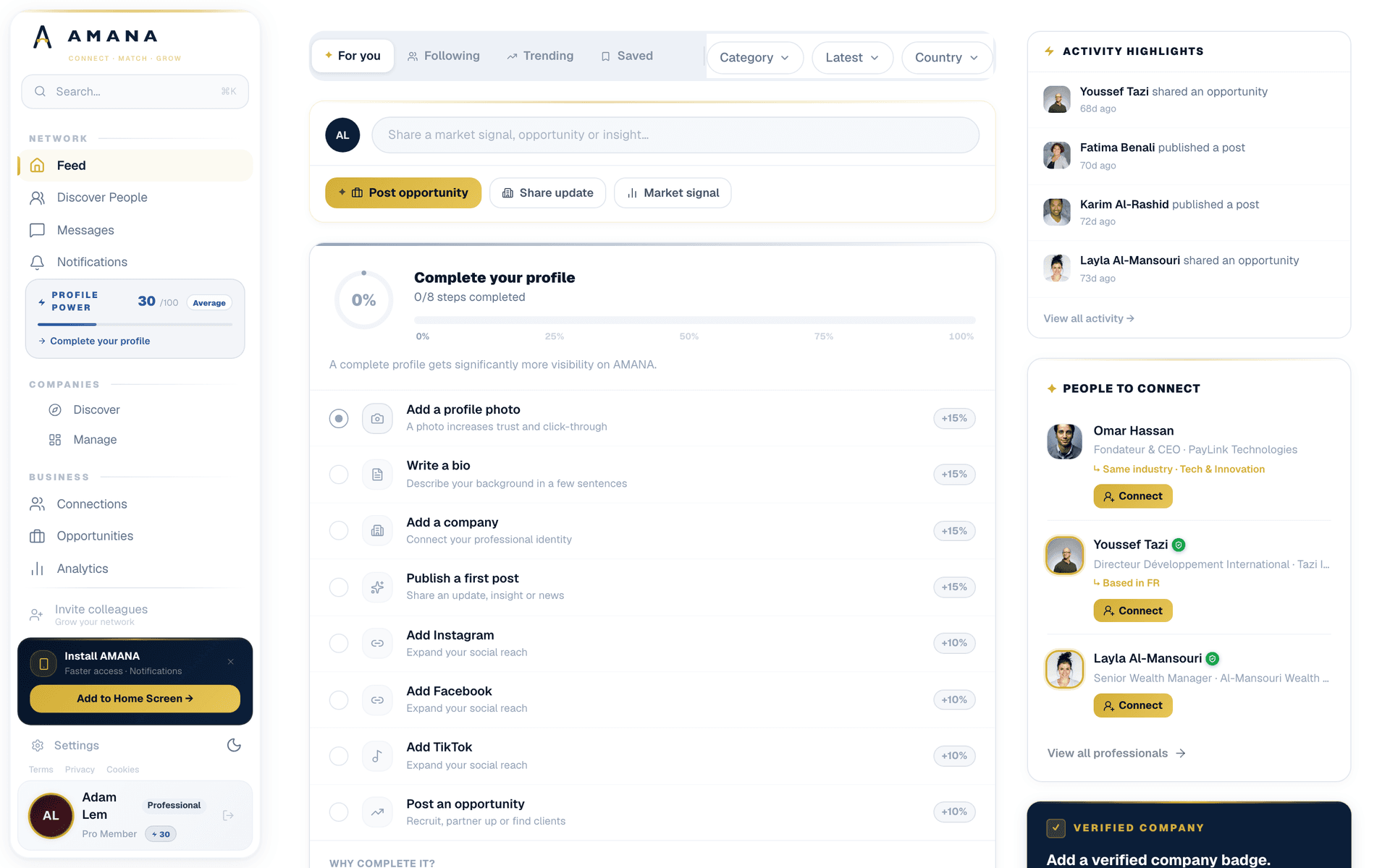 Amana Analytics